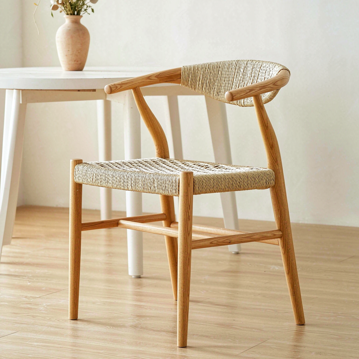NordicWeave — Hand-Woven Rope Dining Chair